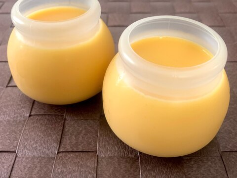 【簡単】なめらかプリン